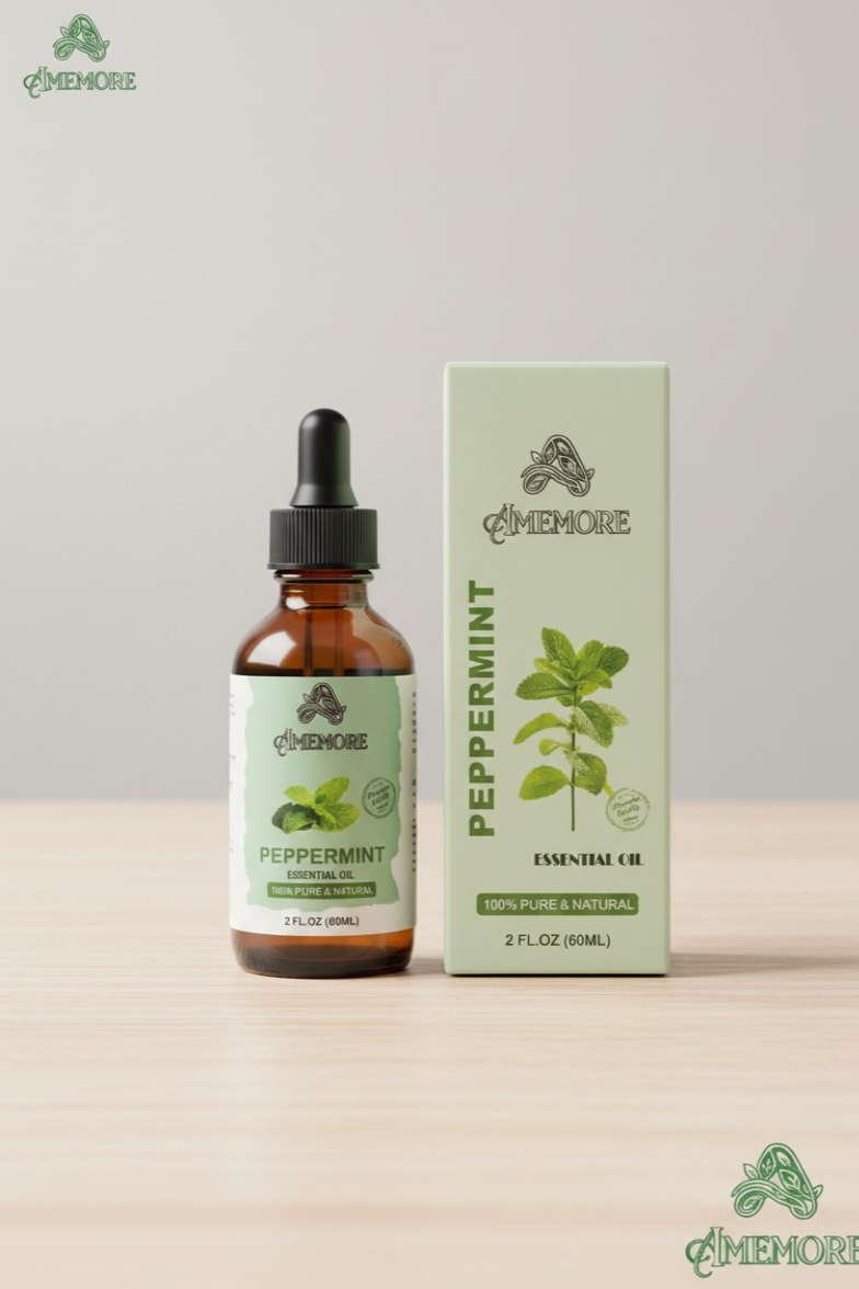 AMEMORE / Essential natural oils as insect repellents on skin and for aromatherapy