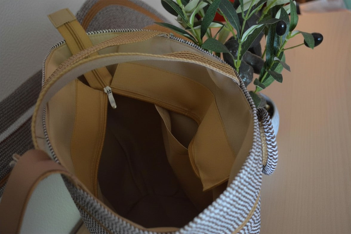 AMEMORE / Bag and Hat Colour Dark Grey