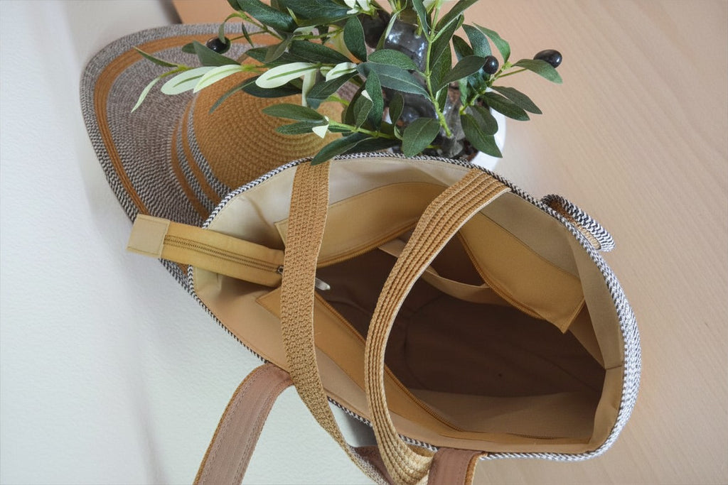 AMEMORE / Bag and Hat Colour Blue