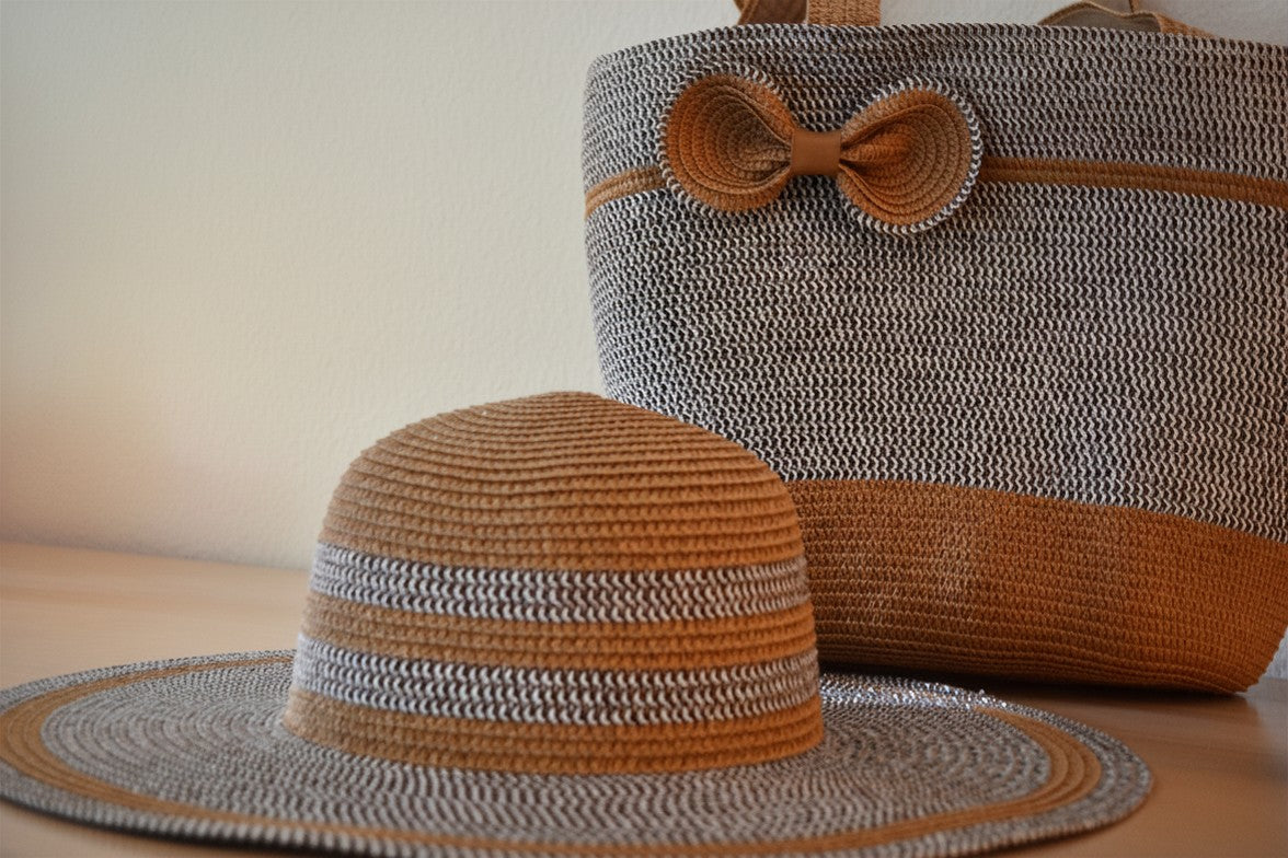 AMEMORE / Bag and Hat Colour Dark Grey