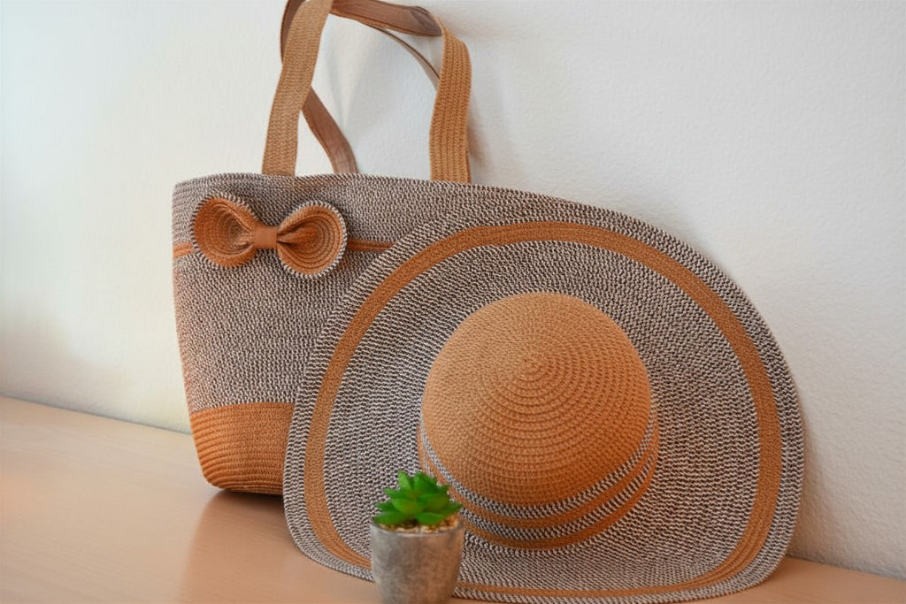 AMEMORE / Bag and Hat Colour Dark Grey