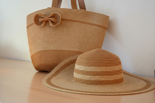 AMEMORE / Bag and Hat Colour Khaki